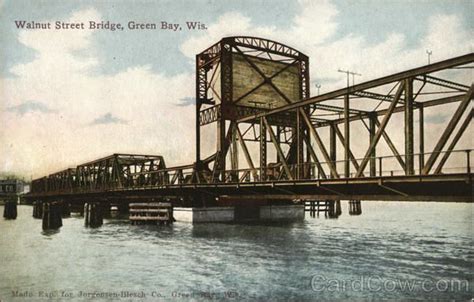 Green Bay Wi Walnut Street Bridge Wisconsin Green Bay Bay Bridge Main