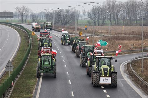 Protesty Rolnik W W Wielkopolsce W Poniedzia Ek Marca Relacja Na