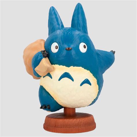 Totoro Blue Studio Ghibli Resin Statue Collectors Outpost