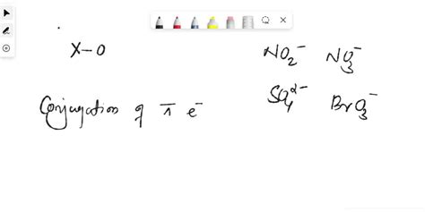 SOLVED: There can be four equivalent best resonance structures of: i) NO2- ii) NO3- iii) (SO3)2 ...