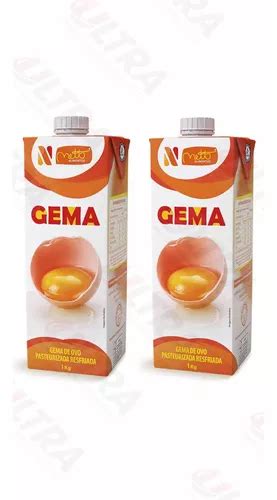 Gema De Ovo Liquida Pasteurizada Kg Kit C Litros Frete Gr Tis