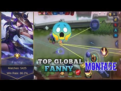 FANNY FREESTYLE KILLS FANNY MONTAGE 5 MOBILE LEGENDS YouTube