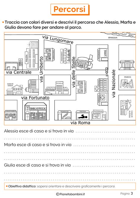 I Percorsi Schede Didattiche Per La Scuola Primaria Pianetabambini It