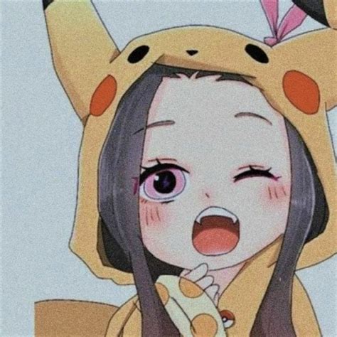 Chibi Nezuko Zenitsu Matching Pfps Imagenes De Parejas Anime