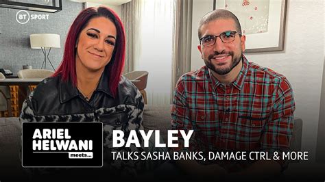 Ariel Helwani Meets Bayley Sasha Banks Genesis Of Damage CTRL