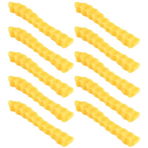 Nuolux 10pcs Fake French Fries Simulation Faux French Fries Food Artificial French Fries