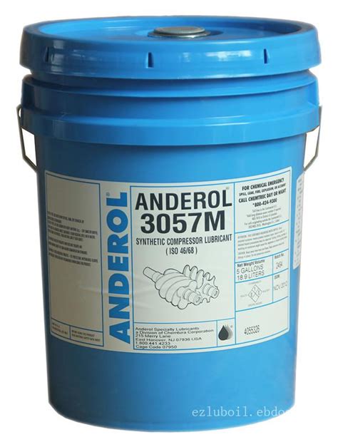 安德龙Anderol 3057M_Anderol 3057M安德鲁3057M特种机油相关信息_食品级白油_食品级润滑油_上海食品级润滑油_上海 ...