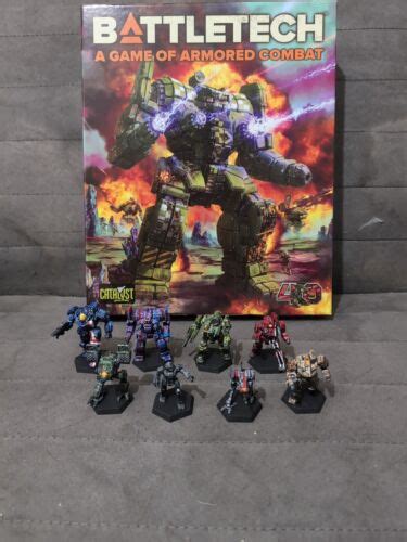 Battletech The Game Of Armored Combat 40th Anniversary Painted Ebay