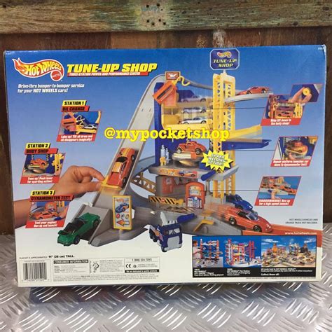 Hot Wheels TUNE UP SHOP PLAYSET Hotwheels World Brand New Hobbies Toys Toys