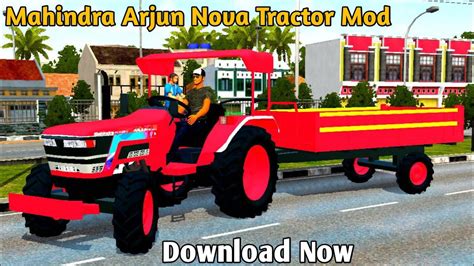 Mahindra Arjun Nova Tractor Mod Mahindra Tractor Driving Game Play