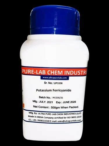 Potassium Ferricyanide 98 13746 66 2 At Rs 1705 Kg In Mumbai ID