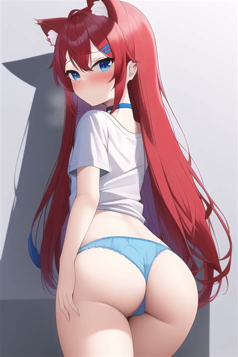 Rule 34 Ai Generated Ass Cat Ears Cat Girl Cat Tail Catgirl Feline