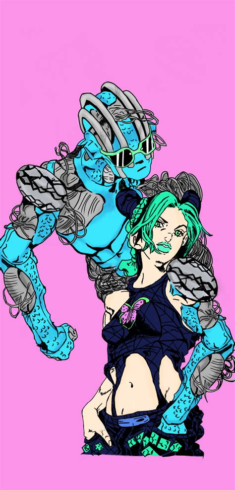 Jolyne Kujo and Stone Free by Nstt399 on Newgrounds