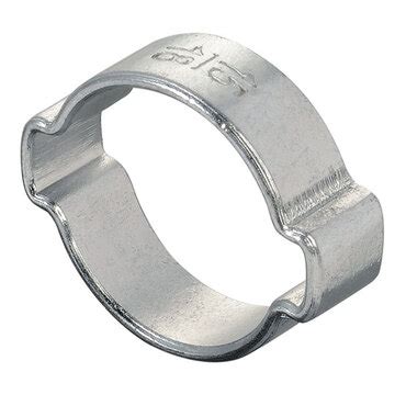 Oetiker Ear Clamps Oetiker Double Ear Clamp Zinc Plated Material