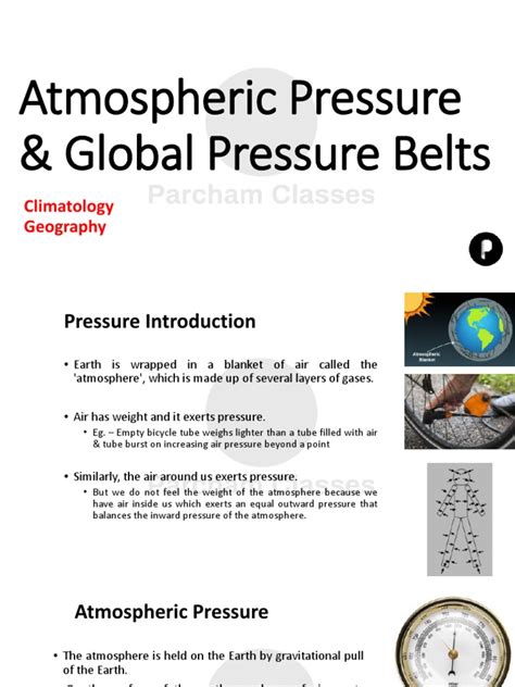 Atmospheric Pressure | PDF | Atmospheric Circulation | Atmosphere