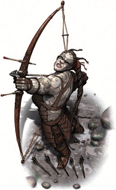 A Drawing Of A Man With A Bow And Arrow