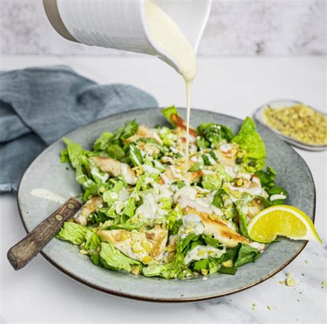 Vegan Caesar Salad With Little Gem Eat Simply