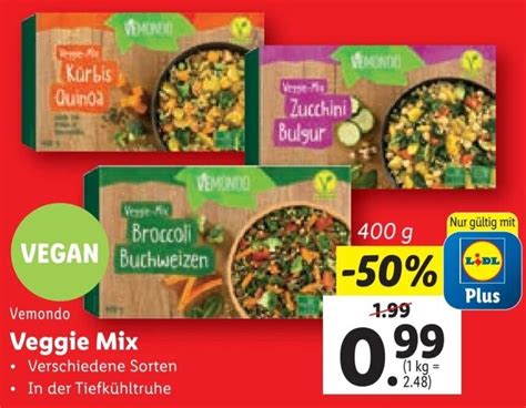 Vemondo Veggie Mix G Angebot Bei Lidl