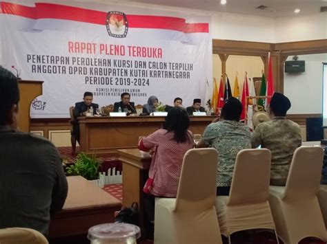 Kpu Kukar Tetapkan 45 Calon Anggota Dprd Terpilih Newskaltim