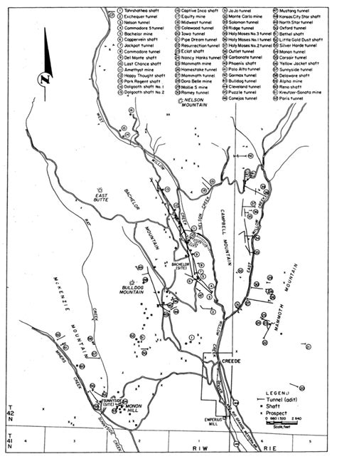 Creede Map-s | The Elements Unearthed