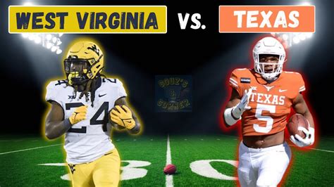 West Virginia Vs Texas Preview Big 12 College Football 2022