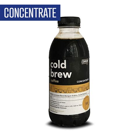 Commune Blend Cold Brew Concentrate Ml Commune Cafe Bar Roaster