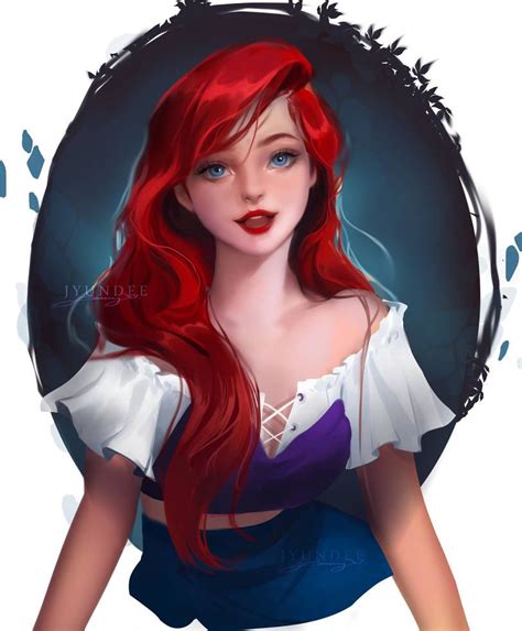 Ariel Little Mermaid By Tarivanima On Deviantart Modern Disney