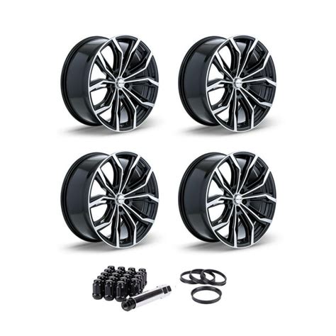 17 Inch Black Rims (Set of 4) for 2016-2018 BMW 330e, RTX 82422-JZ ...