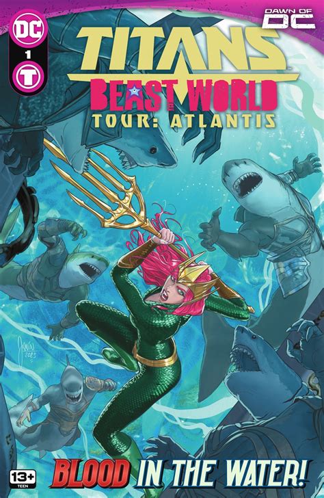 Titans Beast World Tour Atlantis Dc Comics Issue