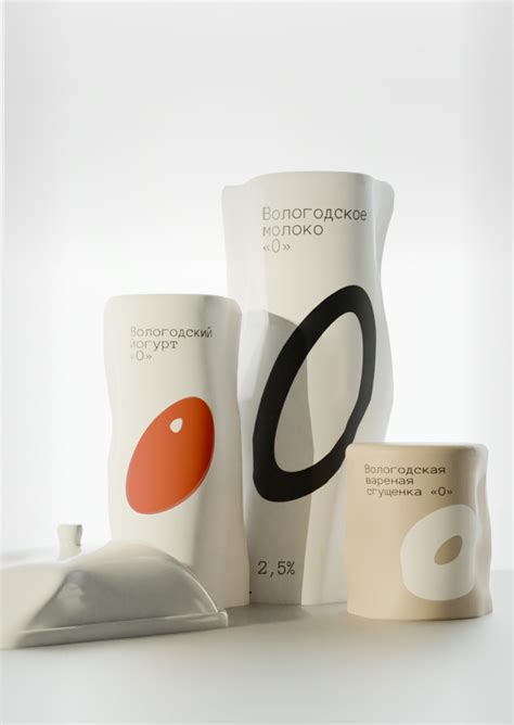 Студенческое портфолио / Упаковка для молочных продуктов «О»