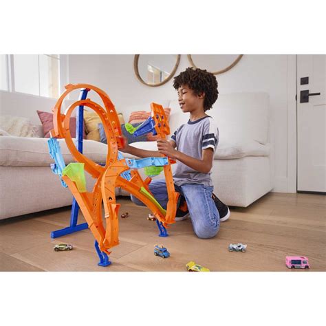 Pista Hot Wheels Hmb Juguete Action Circuito Vertical En