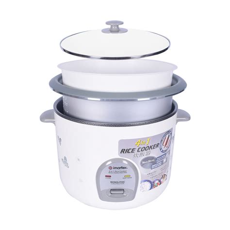 Imarflex 4 In 1 Rice Cooker 2 8L 16 Cups IRC 28Q Imarflex