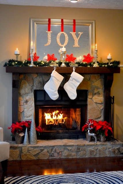 26 Amazing Diy Fireplace Mantel Christmas Makeovers