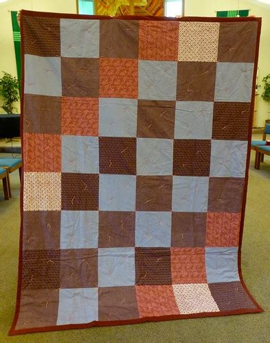 Quilting, browns, blue patchwork patterns - Quilt Ministry… | Flickr