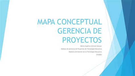 Mapa Conceptual Gerencia De Proyectos Ppt