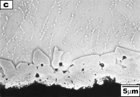 Micrographs Of The Interfacial Intermetallic Compounds And Matrix