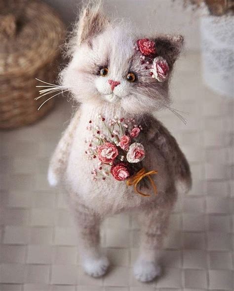 HAND MADE l ИДЕИ l РУКОДЕЛИЕ on Instagram: "😍 Котик от @bessogonovaolga ...