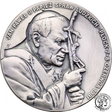 Medal Jan Pawe Ii P Ock Br Z Srebrzony St Archiwum Niemczyk Pl