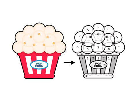 Popcorn Design Template