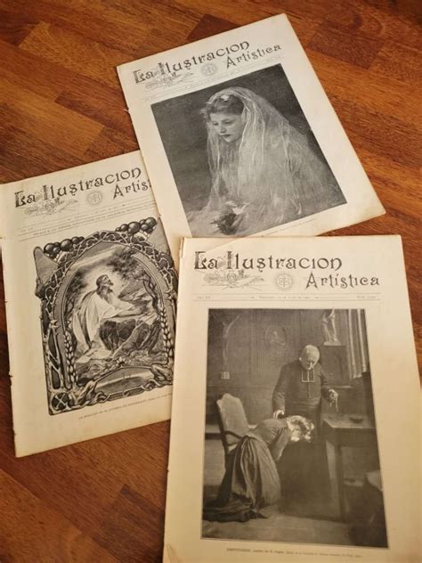 1901 Revista La Ilustración Artística Montaner Y Simón Páginas Con Historia