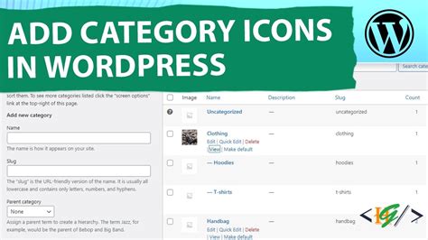 How to Add Category Icons in WordPress - YouTube