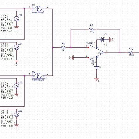 Proposed memristor circuit | Download Scientific Diagram