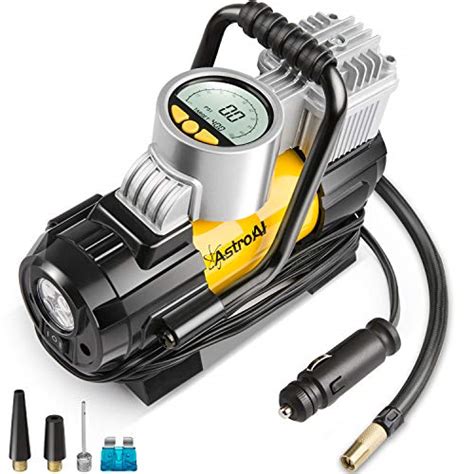 Astroai Compressore Auto V Aria Portatile Professionale Con Led