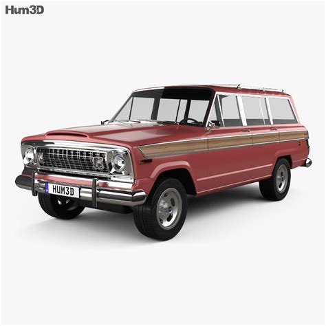 Jeep Wagoneer 1978 3d Model Vehicles On Hum3d