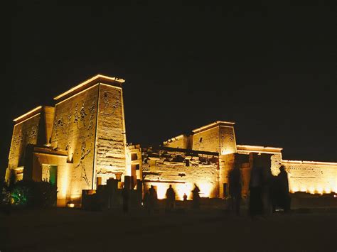 The Philae Temple by Night - Nour El Nil Travel