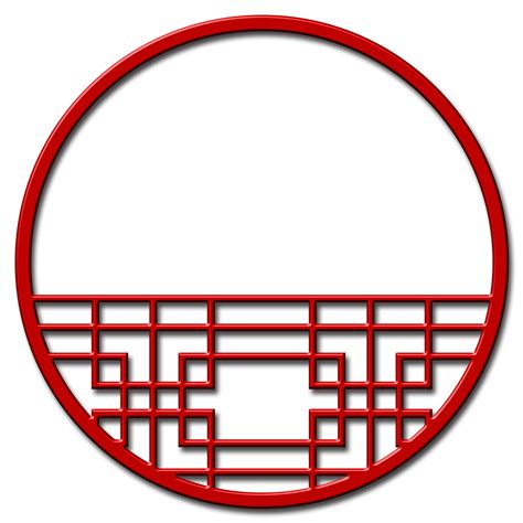 Chinese Window Frame Png