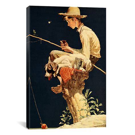 Norman Rockwell Gallery-Wrapped Canvas Print