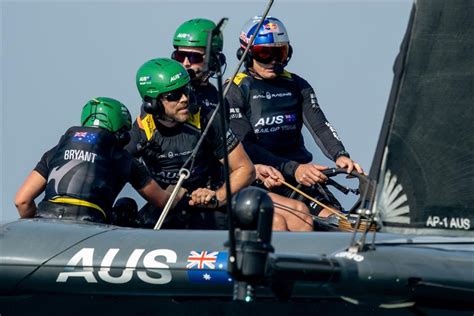 SailGP Dubai Consistent Australia Leads After A Funky Day 1