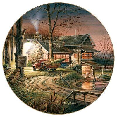 Hunter S Haven Plate By Terry Redlin Ebay