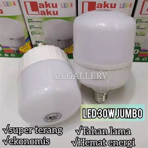 Jual Bohlam Laku Laku 30w Super Terang Led Lampu Biasa Putih Hemat Energi 30watt Shopee Indonesia